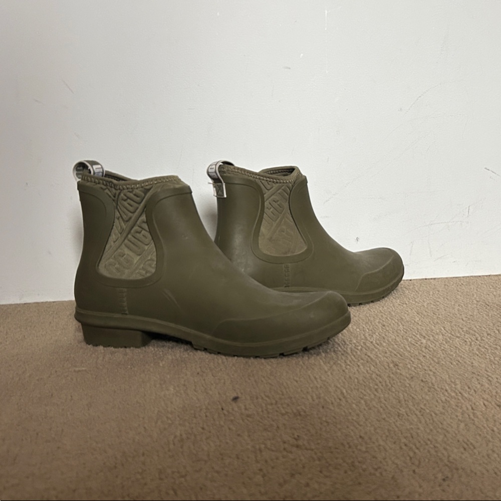 UGG Olive Green Winter & Rain Boots